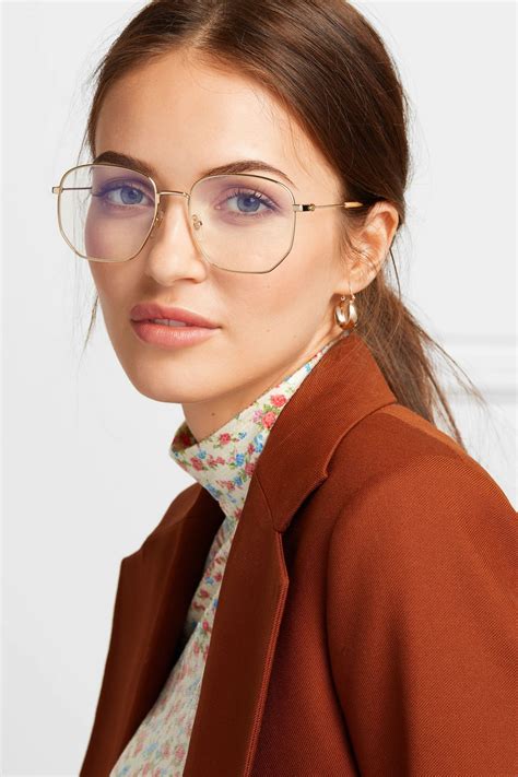 gucci women eyeglass frames round.